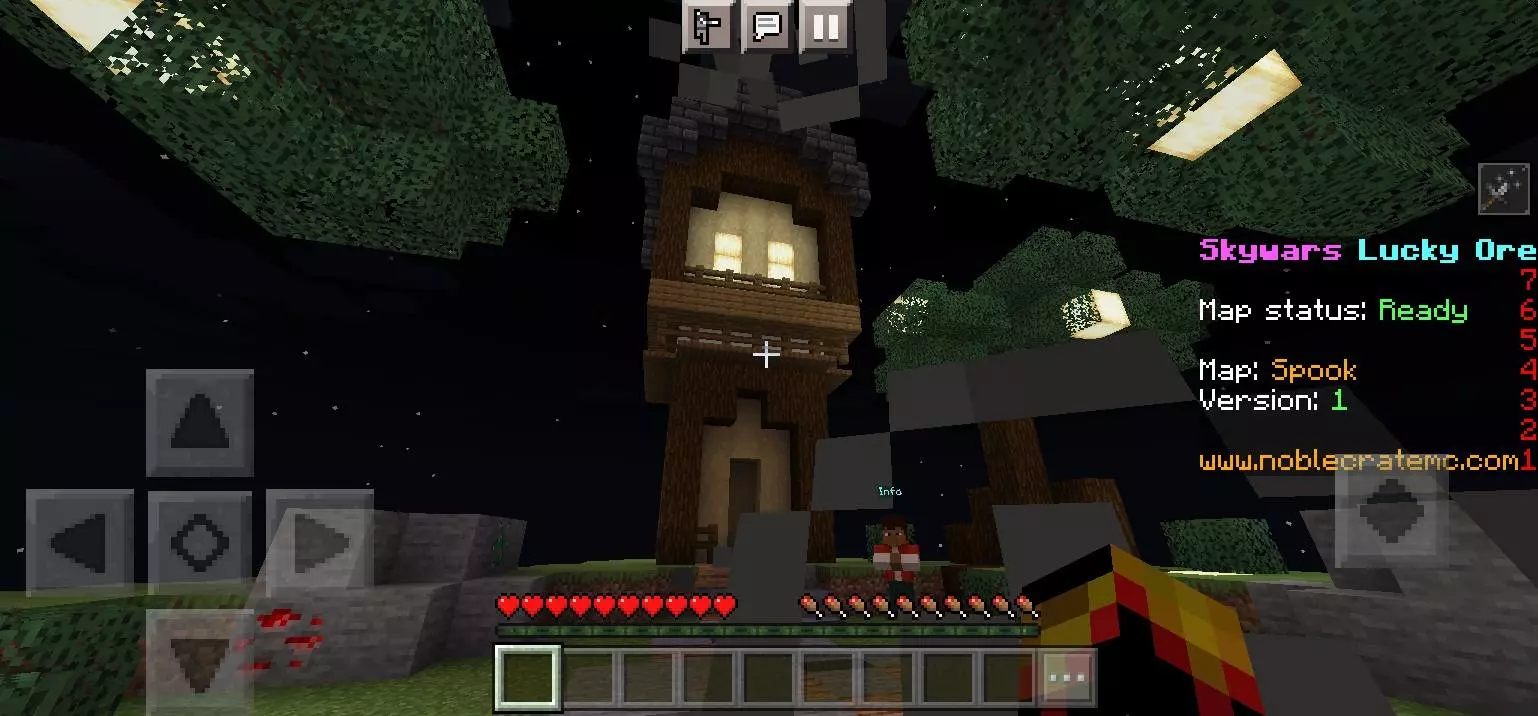 lucky ore skywars 1 map screenshot