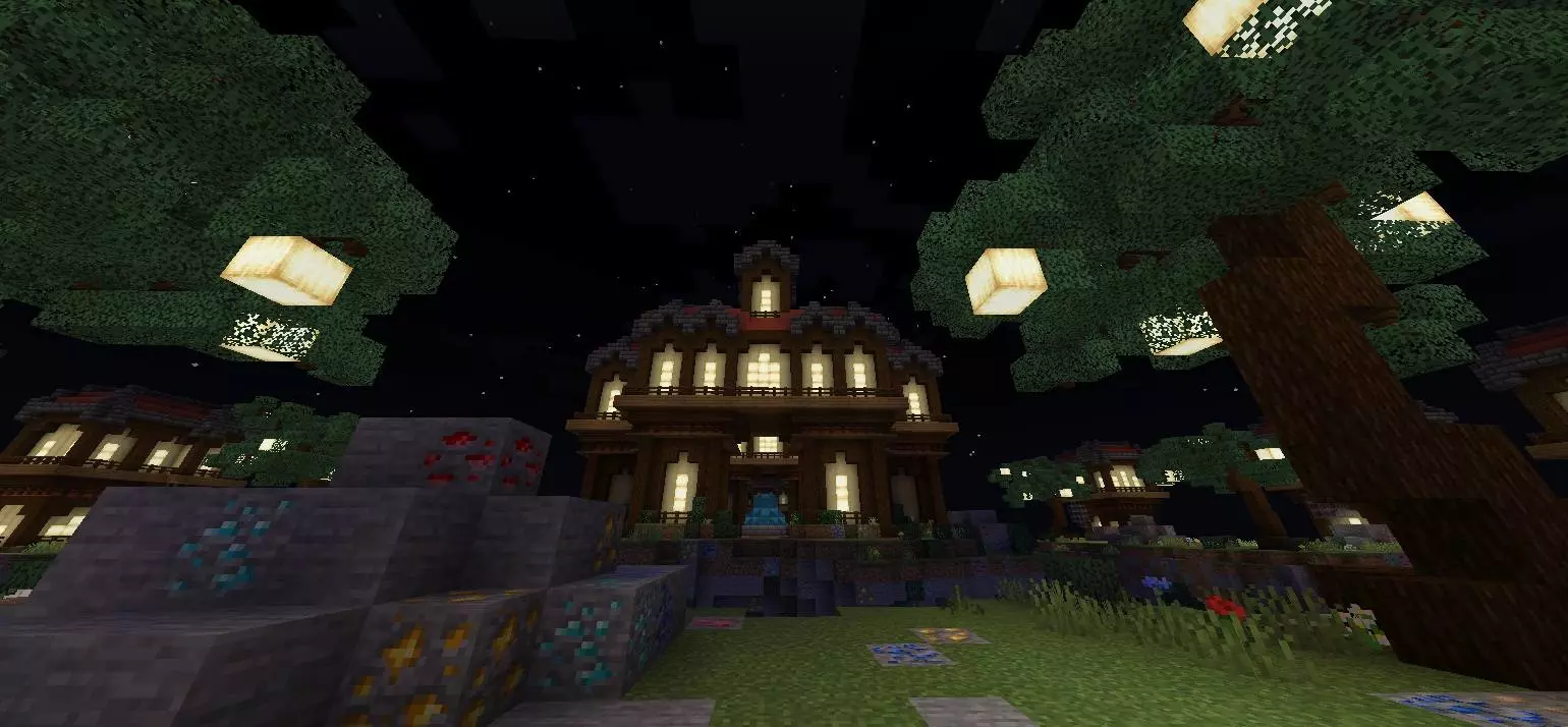 lucky ore skywars 1 map screenshot