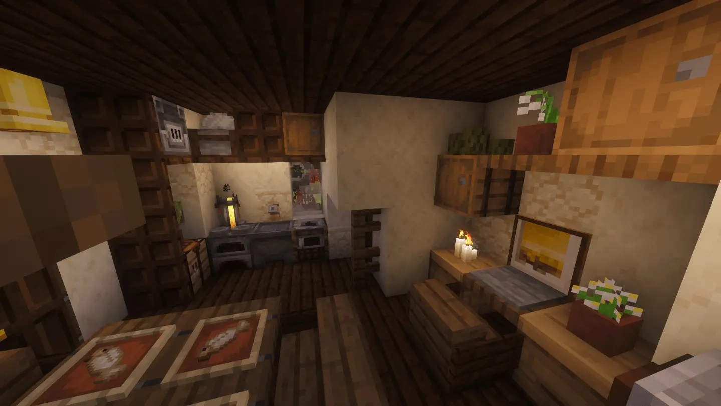 fantasy mushroom house map screenshot
