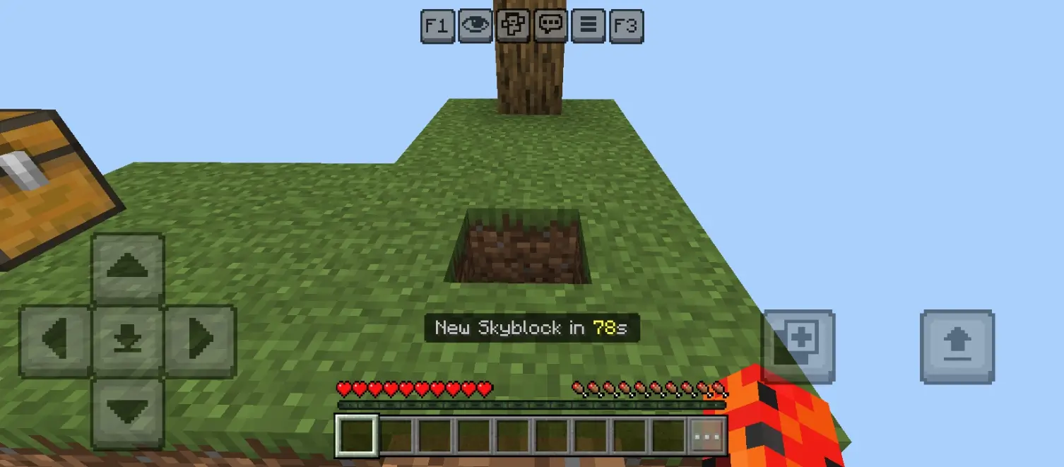random skyblock map screenshot