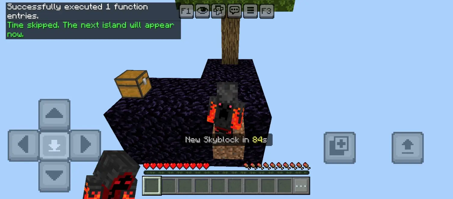 random skyblock map screenshot