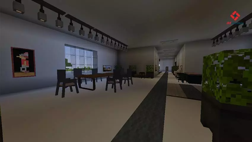 modern house 5 with furnitures map screenshot