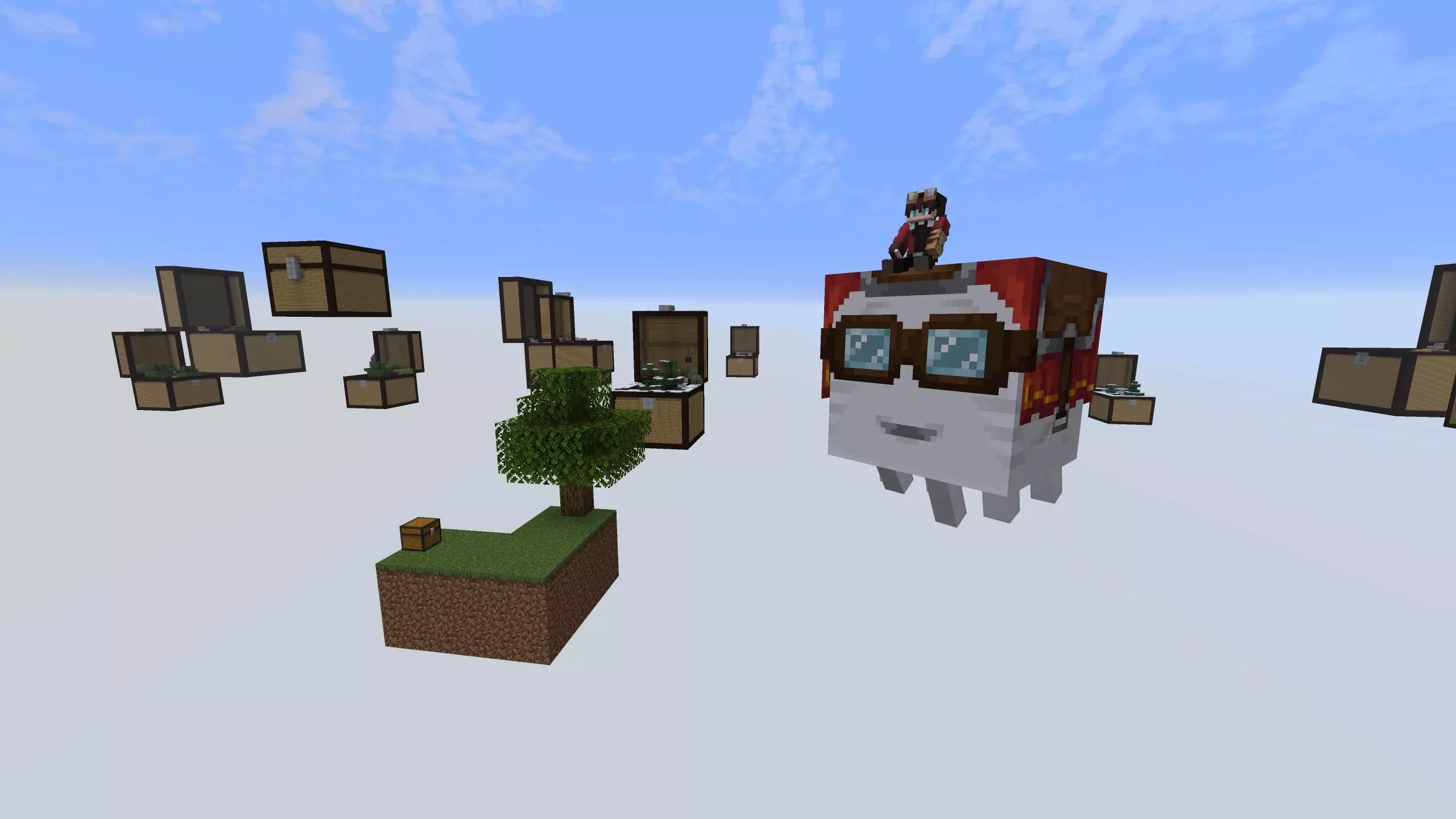 skyblock chest challenge map screenshot