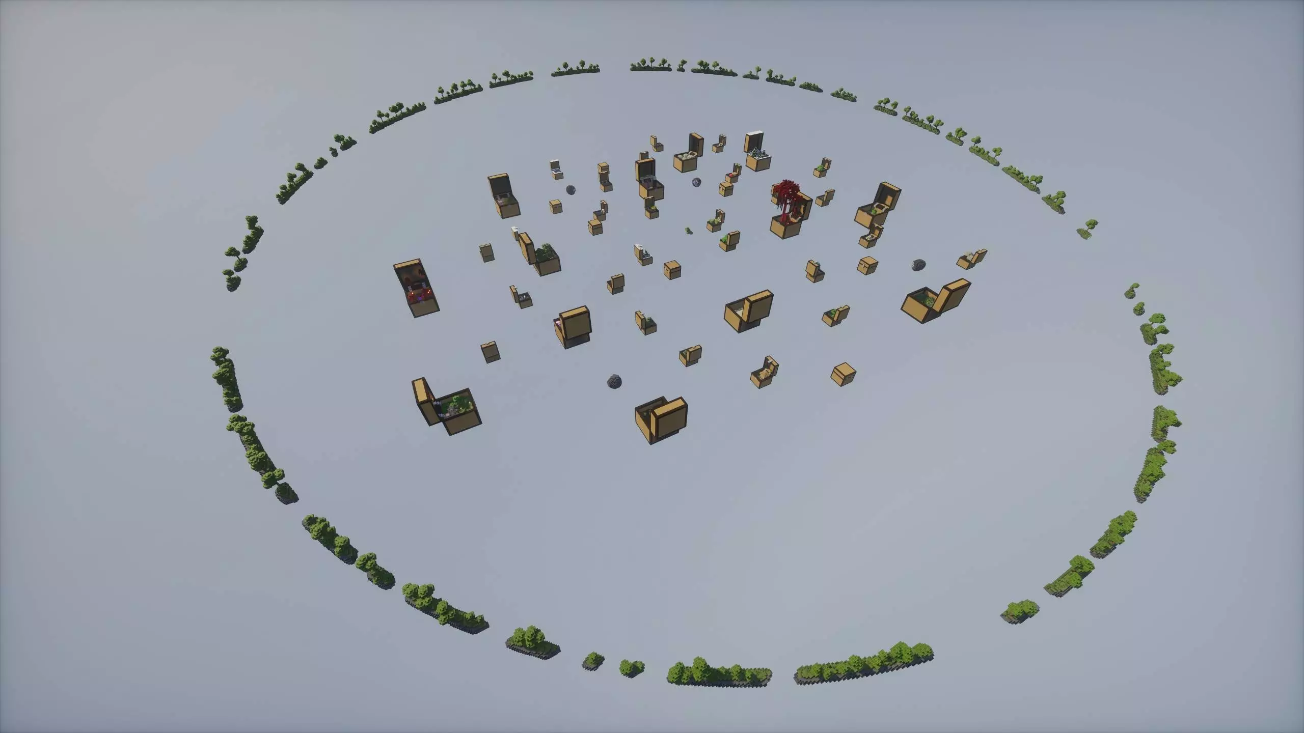 skyblock chest challenge map screenshot
