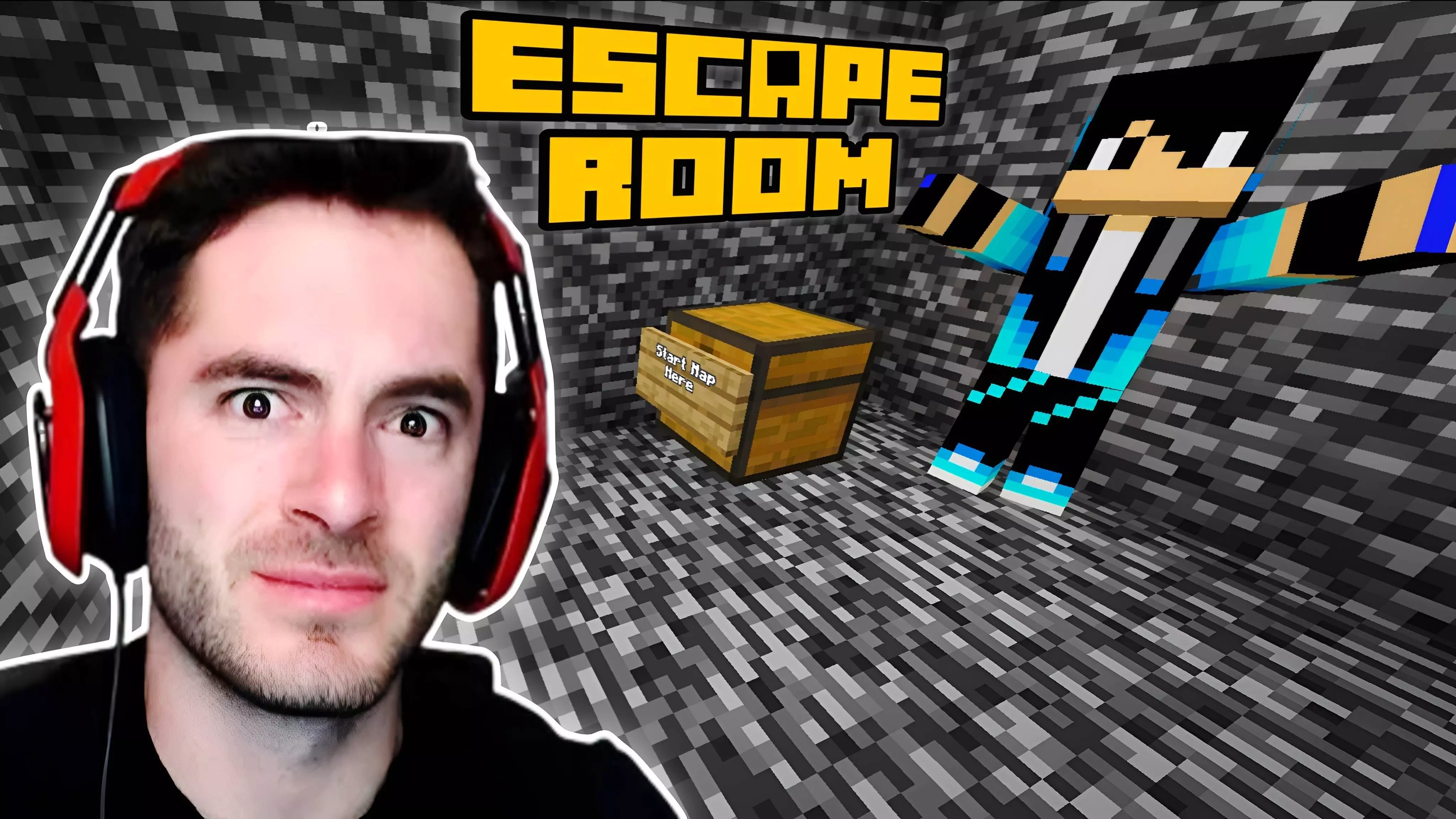 hardcore bedrock escape room map thumbnail