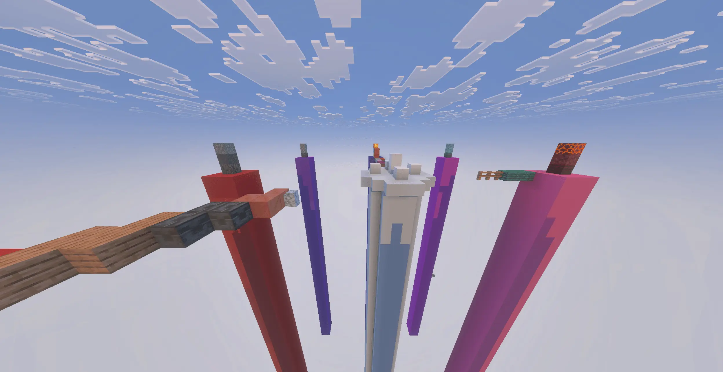 the towers battle minigame map screenshot