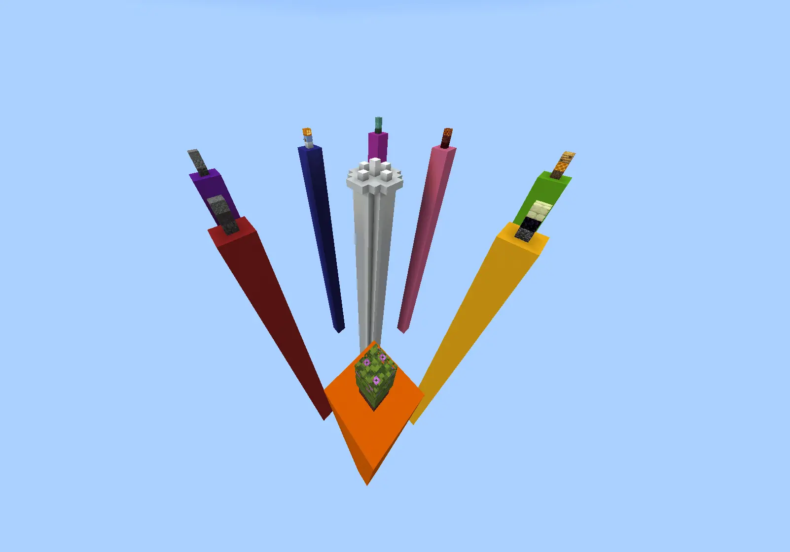 the towers battle minigame map screenshot