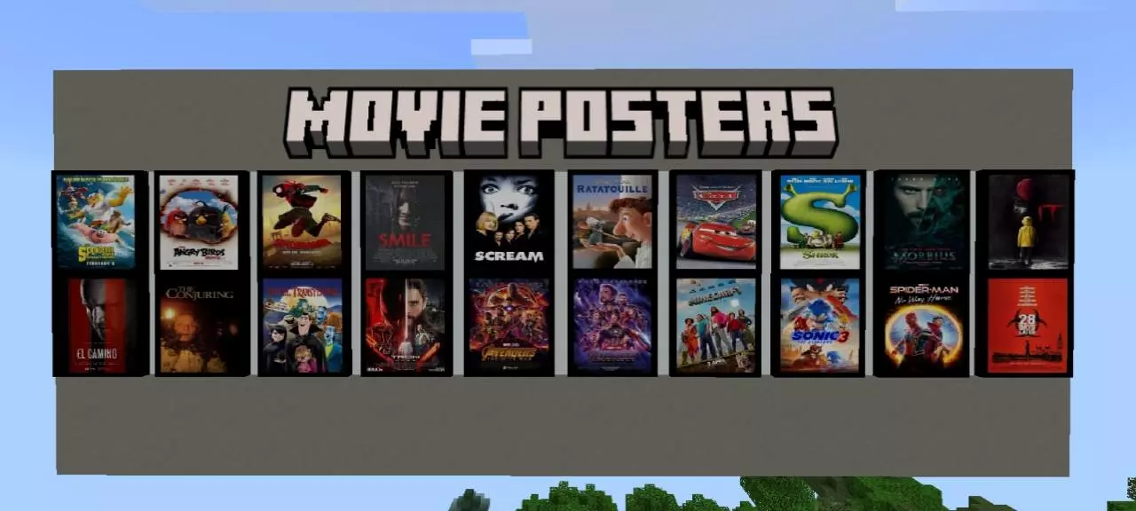 Movie Posters Mod / Addon screenshot 3