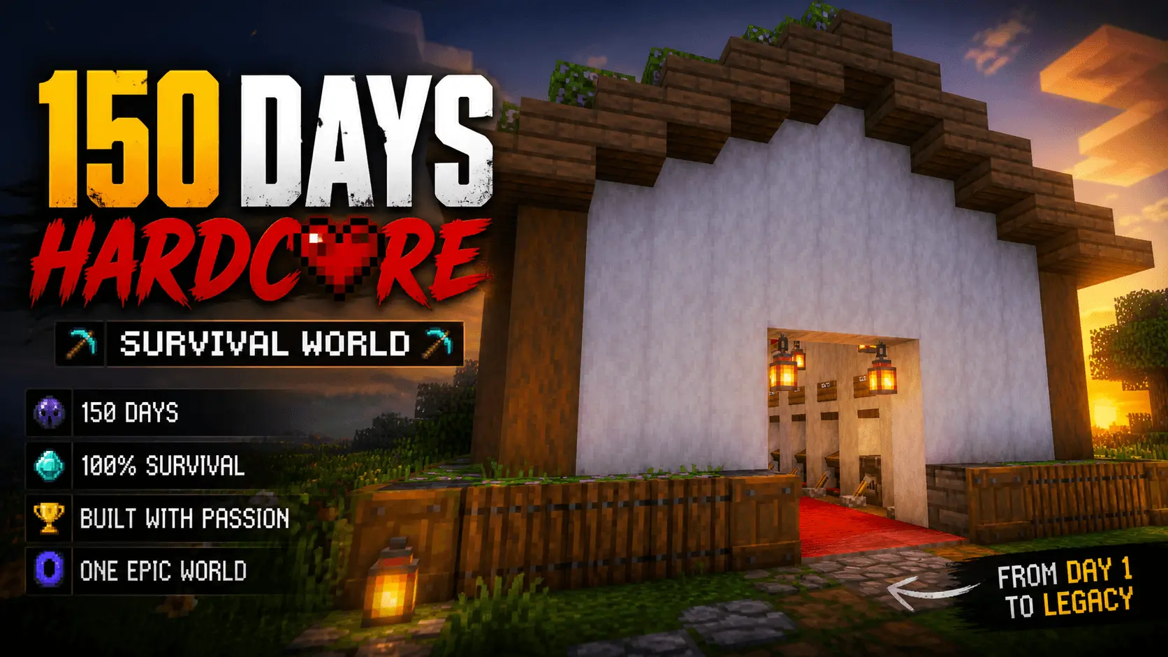150 days hardcore survival world map thumbnail