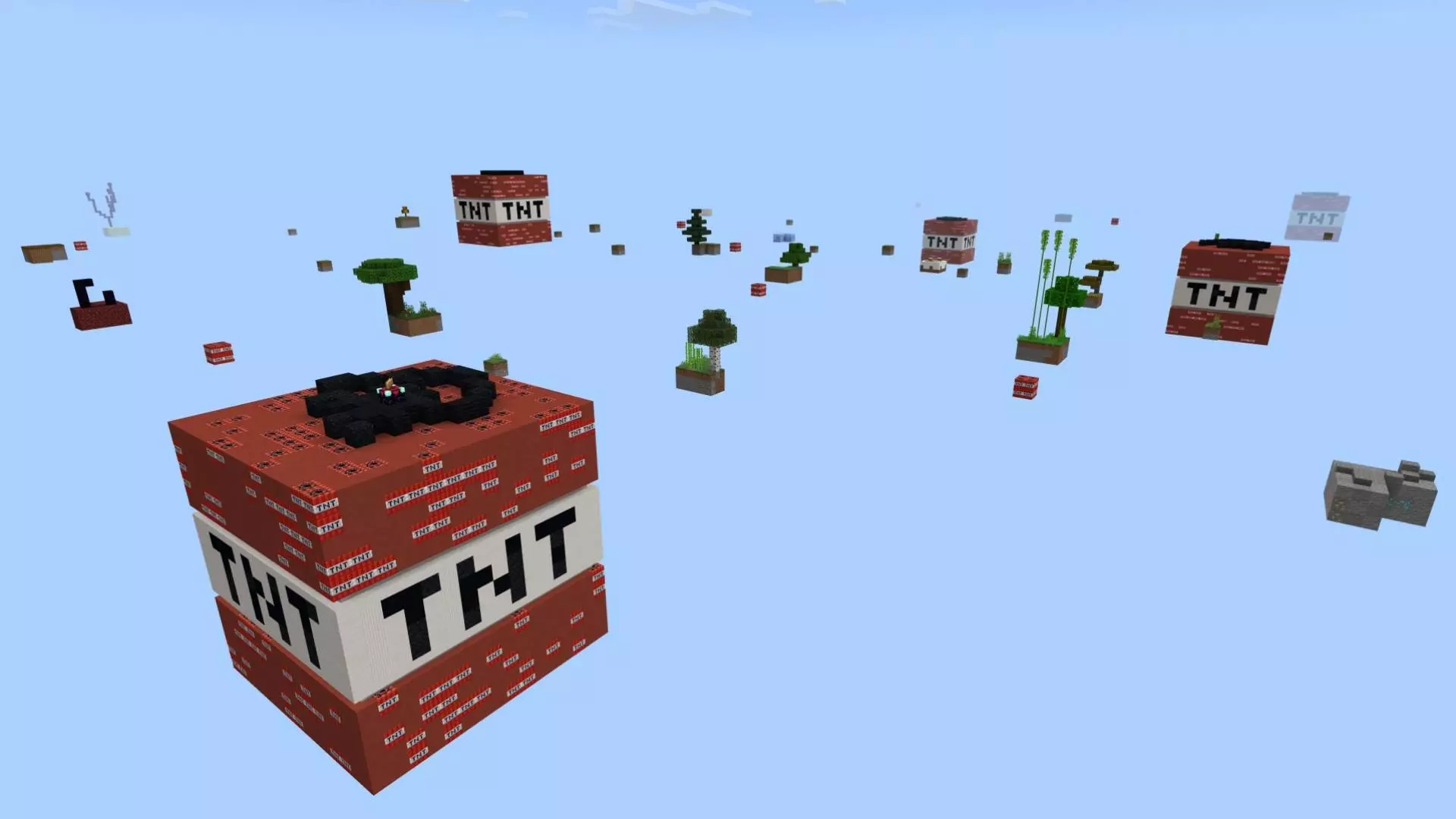 giant tnt sky challenge map screenshot