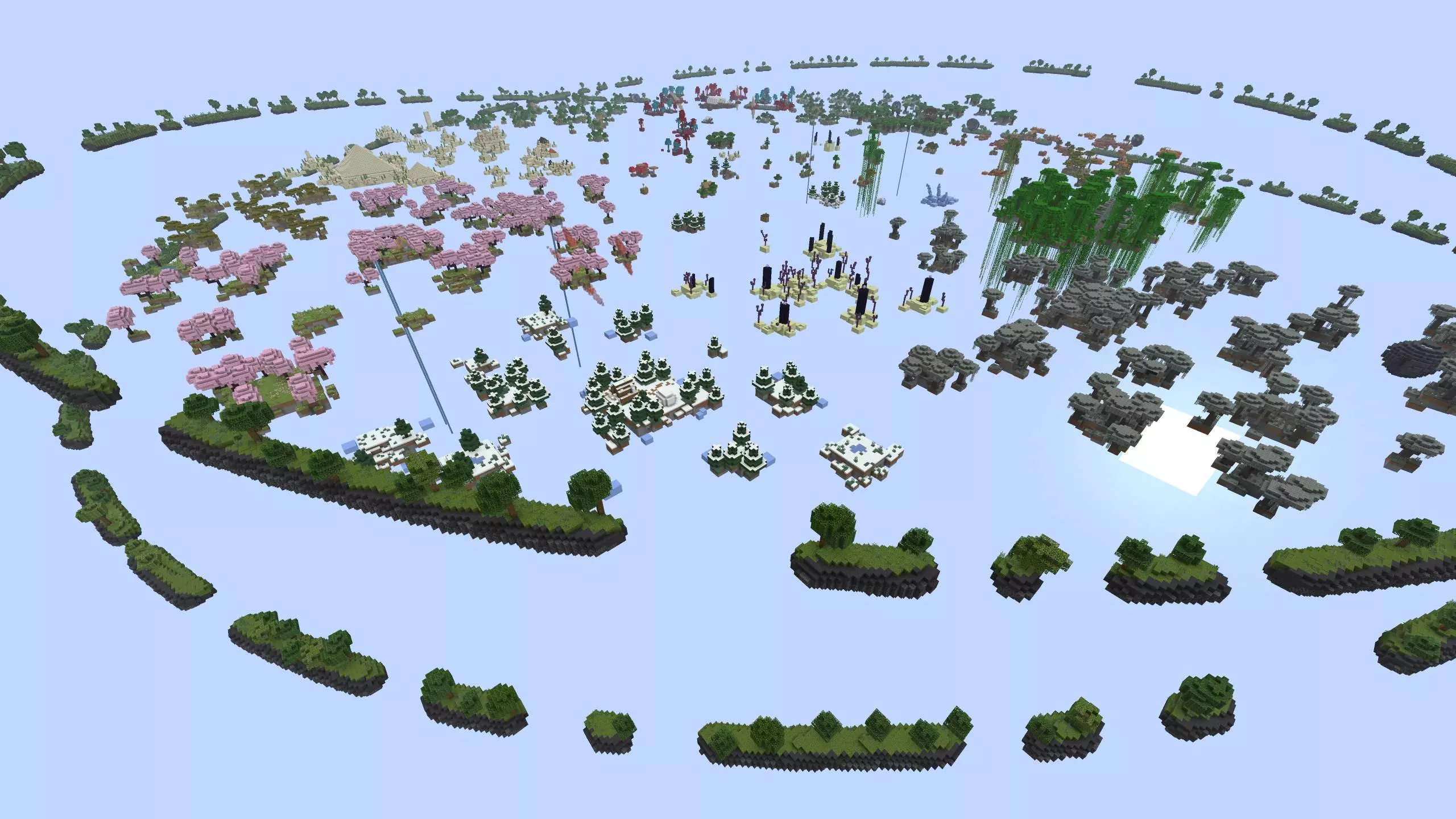 skyblock adventure map screenshot