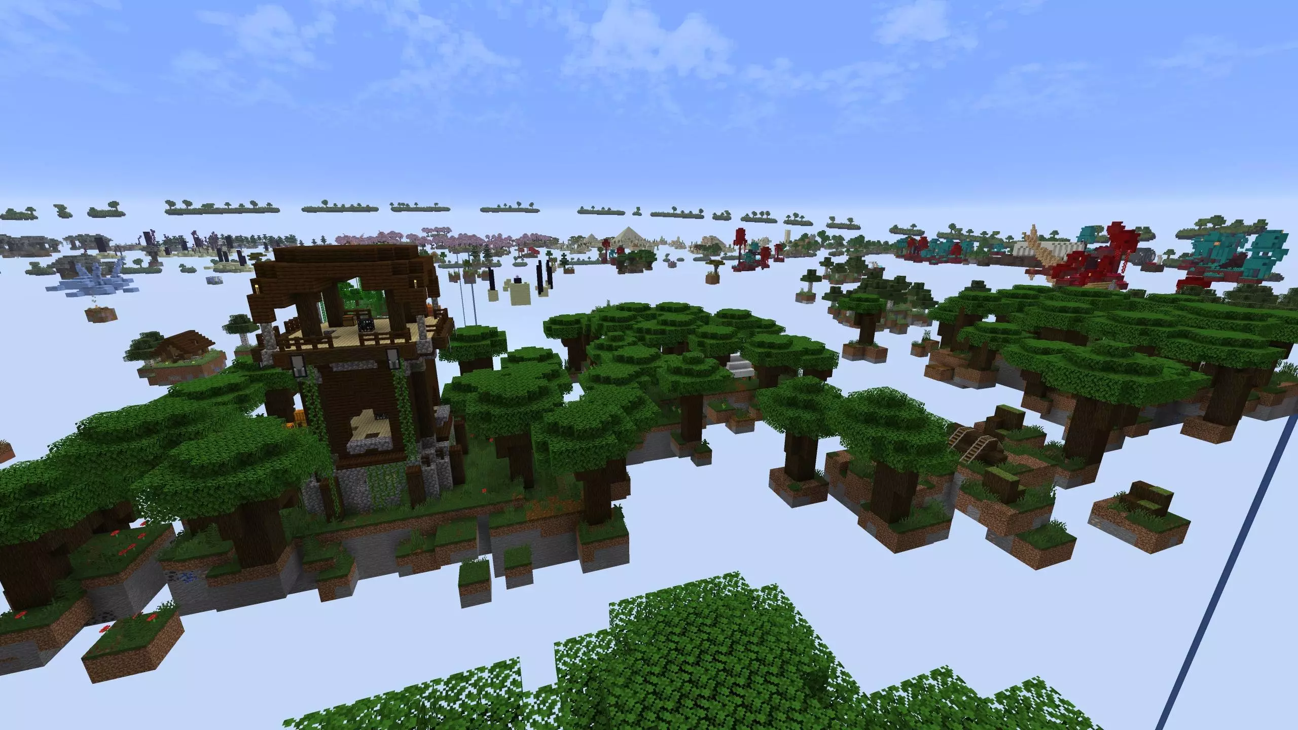skyblock adventure map screenshot