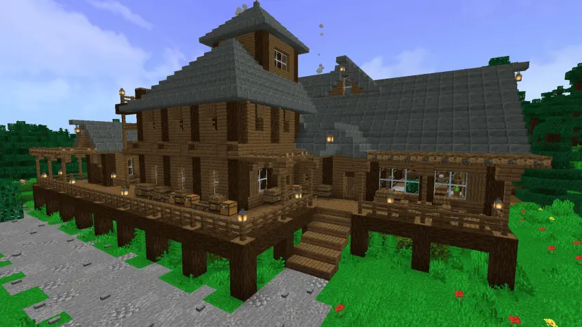 started house survival map screenshot