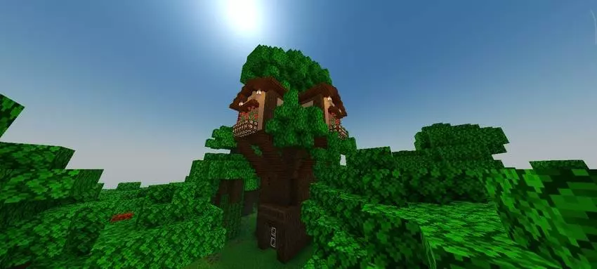 hardcore starter world epic star treehouse map screenshot