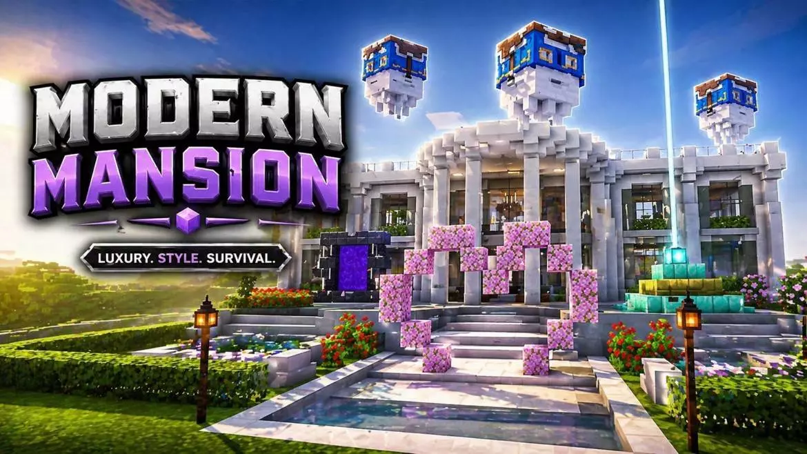 modern mansion map thumbnail