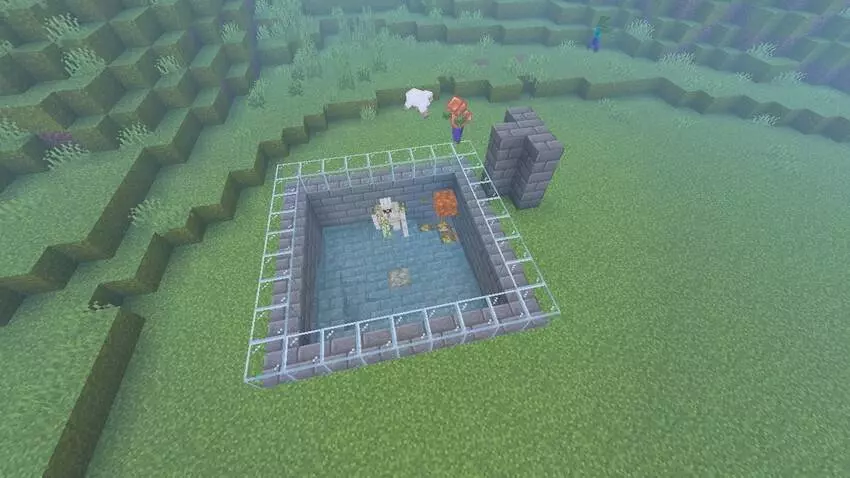 ultimate iron farm starter hardcore world map screenshot