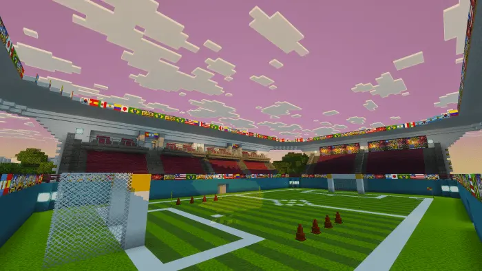 the dream blockball ultimate soccer map screenshot
