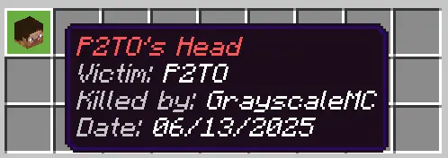 Gray's Player Heads Mod / Addon screenshot 2