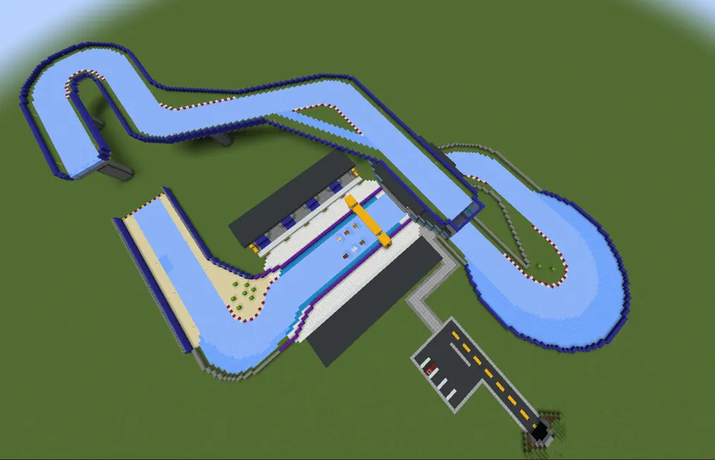 mario kart map screenshot