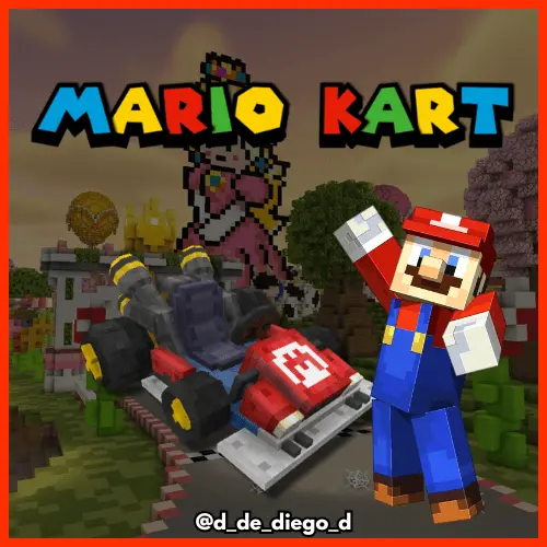 mario kart map screenshot