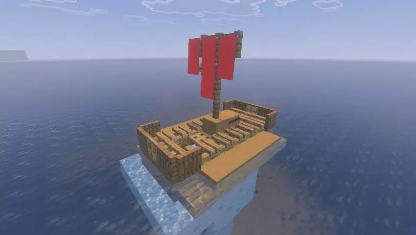 only raft world 100 days survival map screenshot