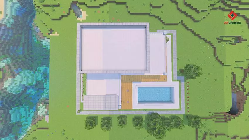 modded modern house 12 with furnitures map screenshot
