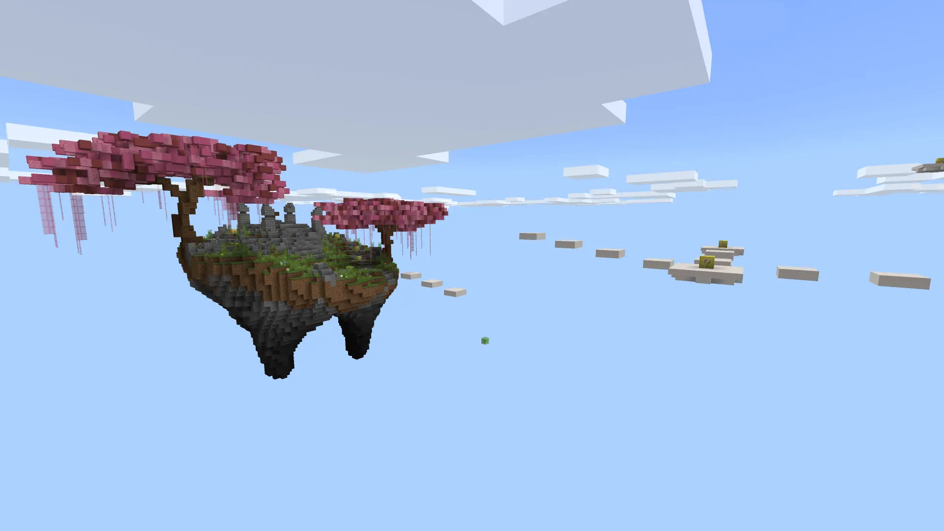 lucky blocks parkour map screenshot