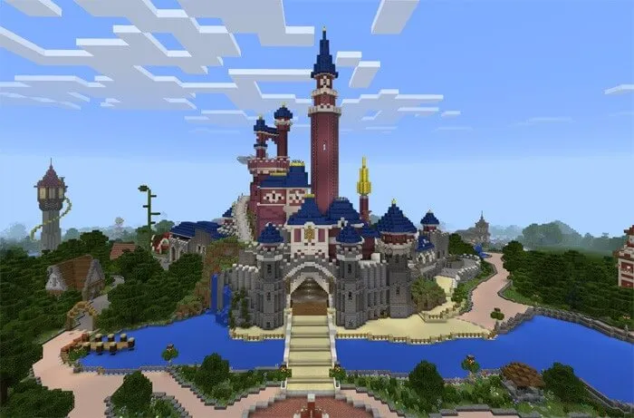 disney park map screenshot