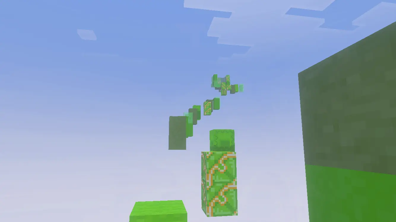 parkour for 4 player map screenshot