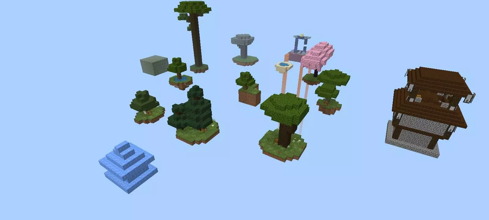 skyblock survival void island challenge map screenshot
