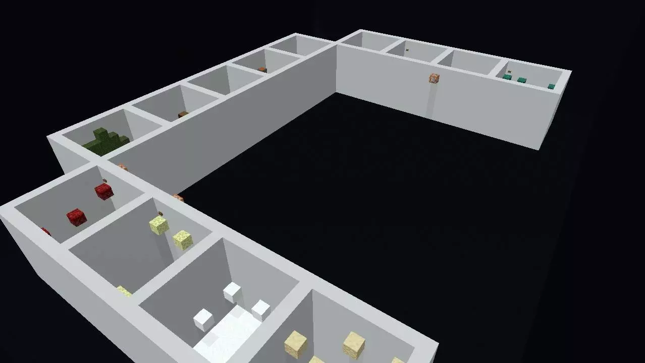 c parkour 13 biome challenge map screenshot