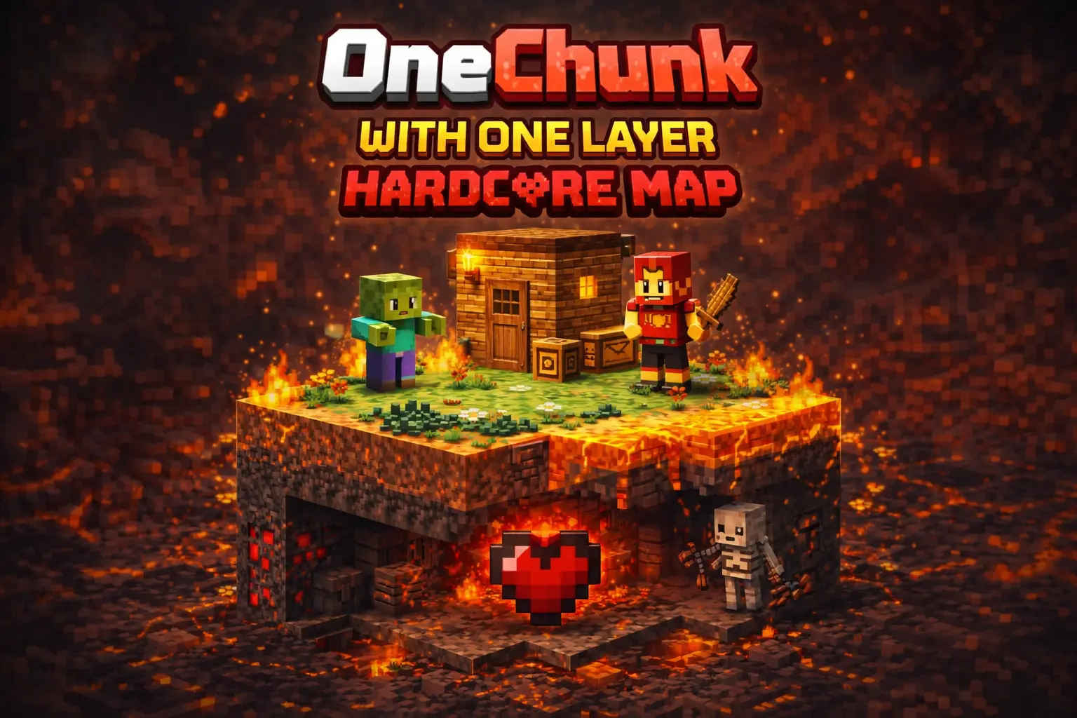 onechunk with one layer hardcore map thumbnail