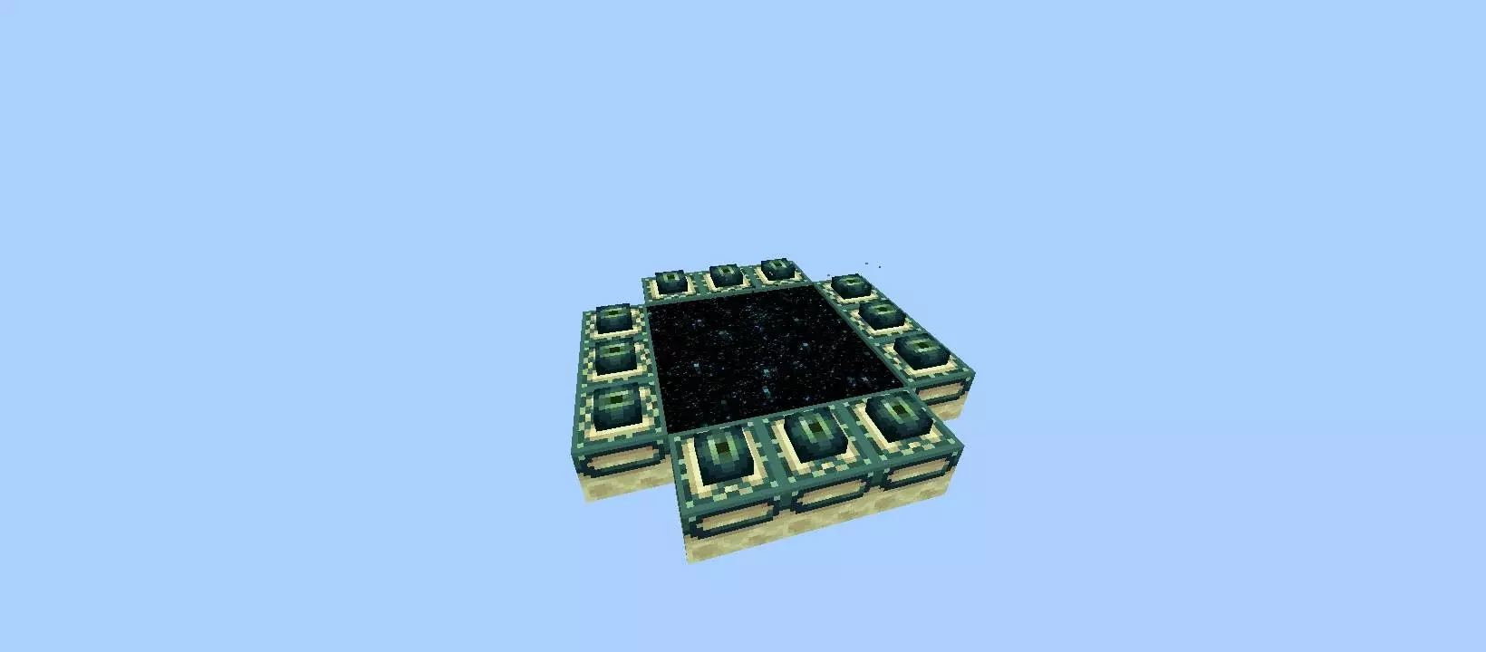 onechunk with one layer hardcore map screenshot