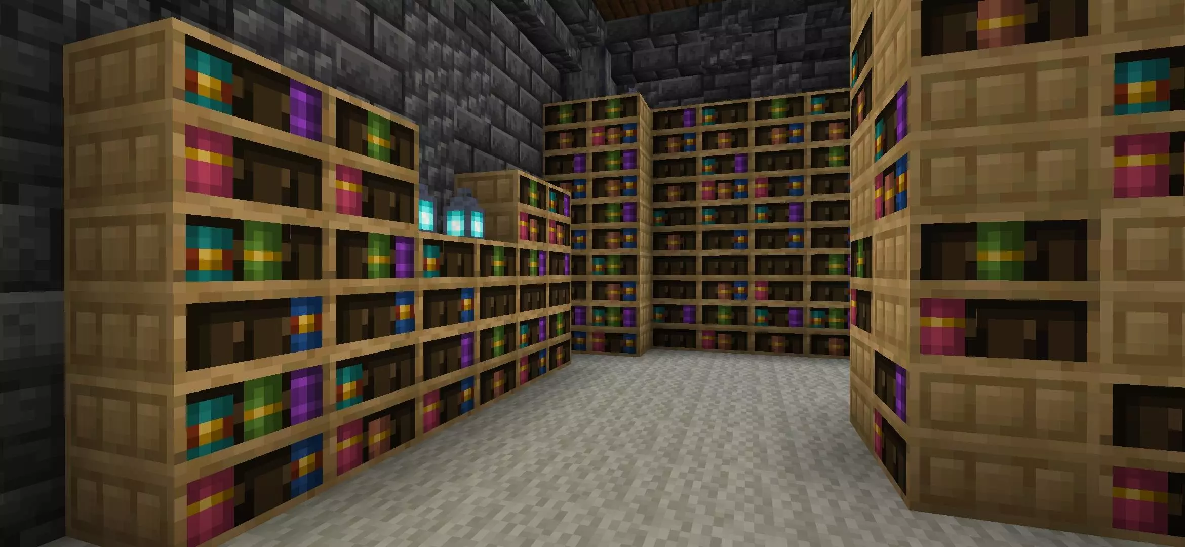 the silent library map screenshot