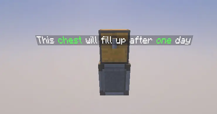 one chest for mcpebe map screenshot
