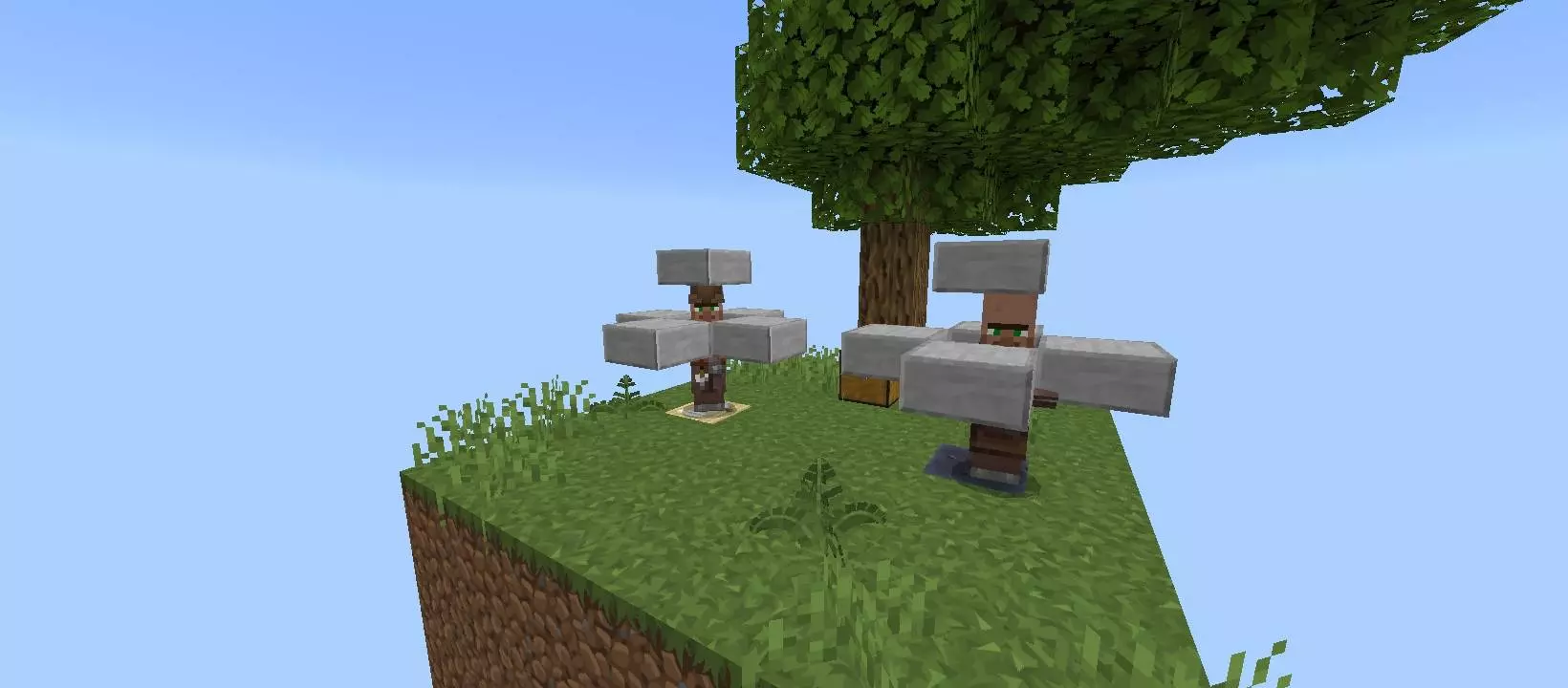barely alive extreme survival 3 2x2 skyblock map screenshot