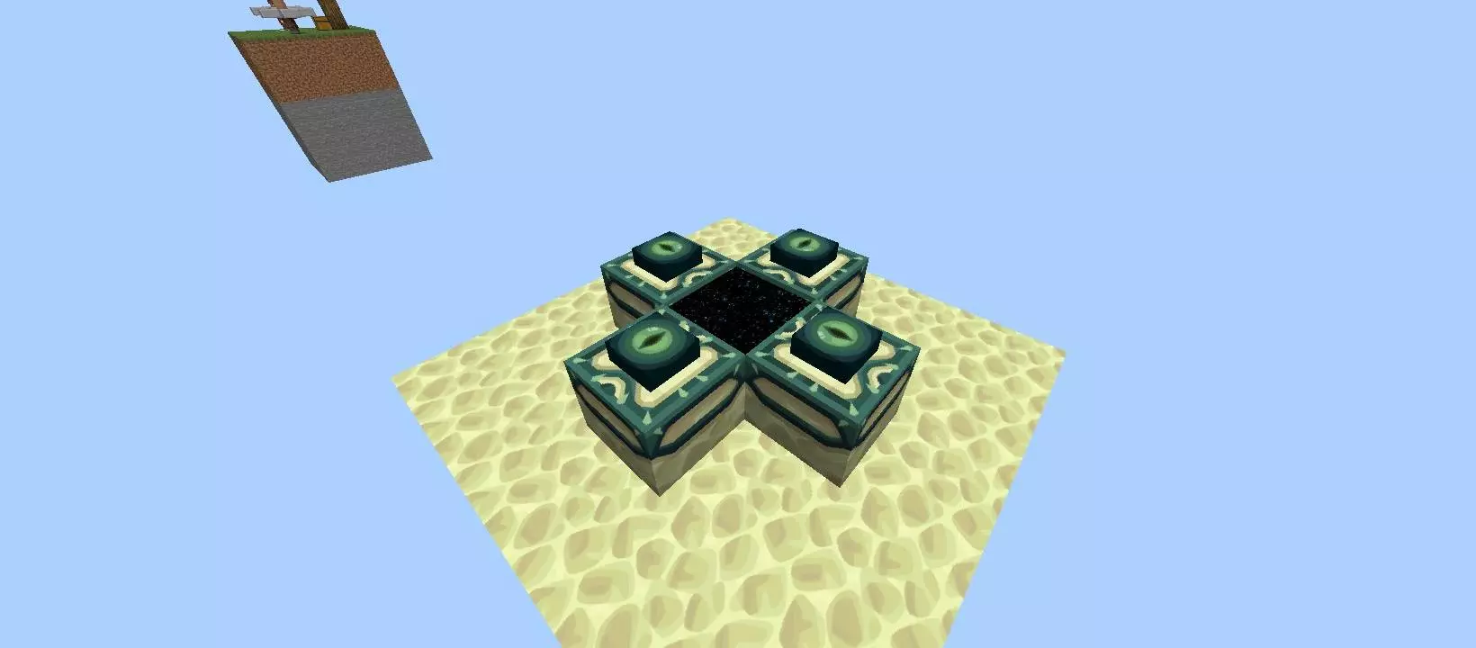 barely alive extreme survival 3 2x2 skyblock map screenshot