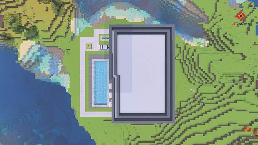 modern house 7 with furnitures map screenshot