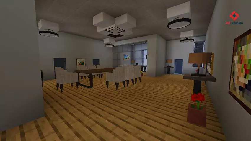 modern house 7 with furnitures map screenshot
