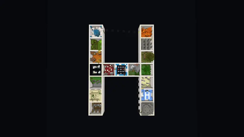 parkour h map screenshot