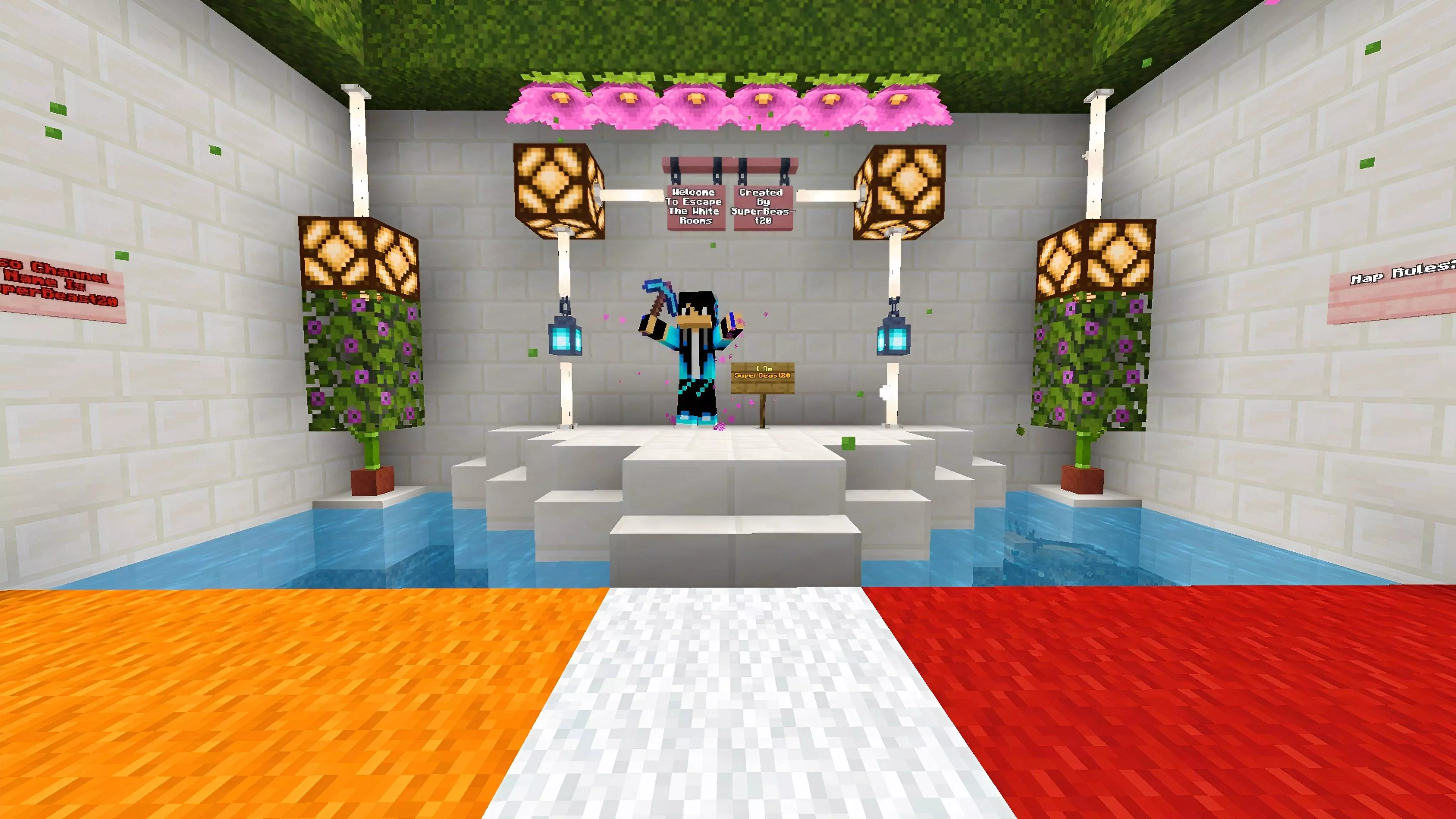 escape the white rooms map screenshot