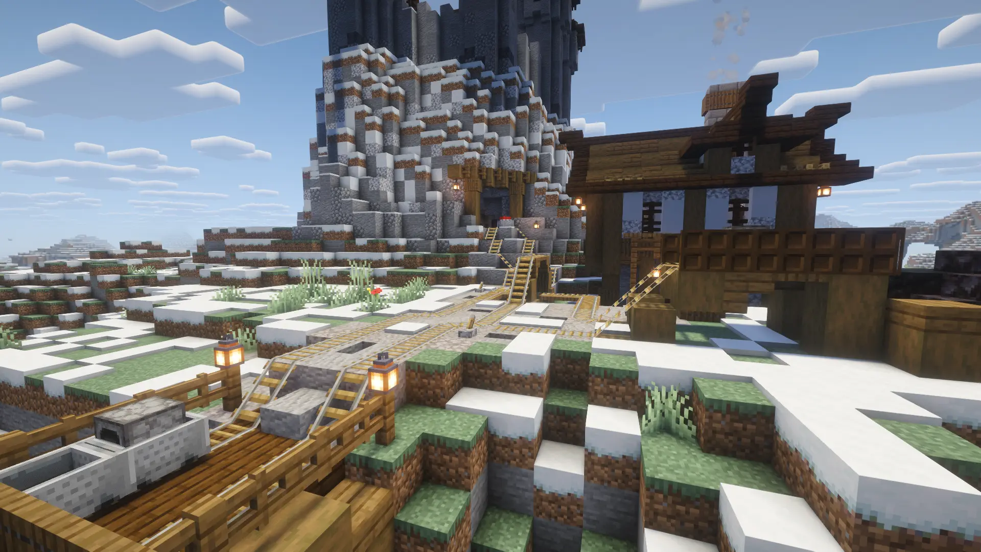 medieval fantasy mountain castle map screenshot