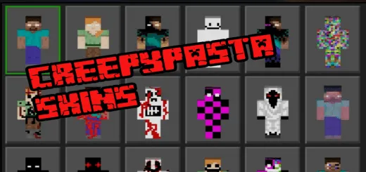 Minecraft Creepypastas/Legends Skin Pack thumbnail