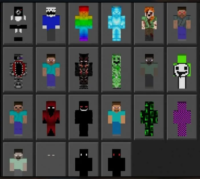 Minecraft Creepypastas/Legends Skin Pack screenshot 3