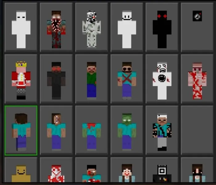 Minecraft Creepypastas/Legends Skin Pack screenshot 4