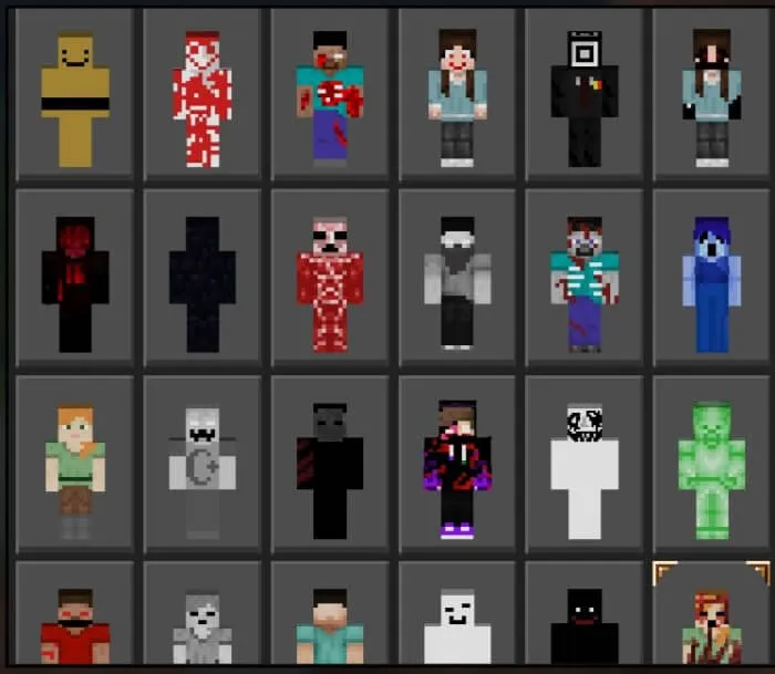 Minecraft Creepypastas/Legends Skin Pack screenshot 5