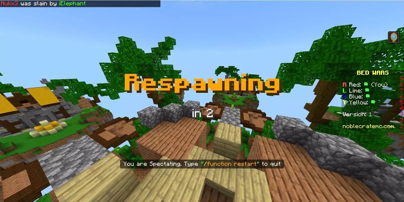 nc practice bed wars map screenshot