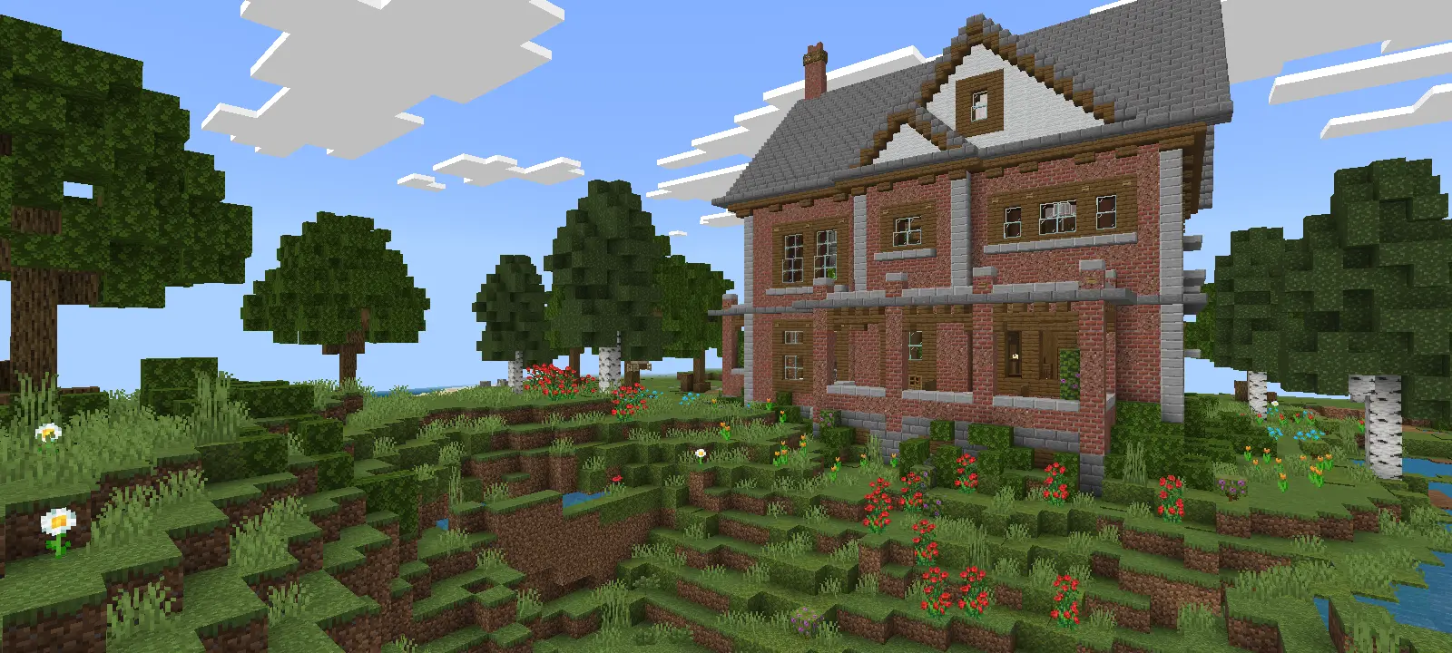 the brick house construction map screenshot