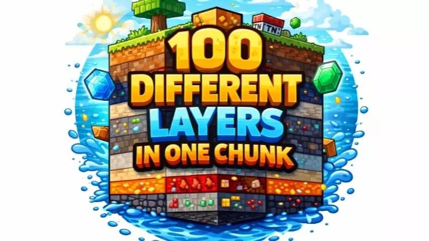 a 100 layer challenge single chunk edition map thumbnail