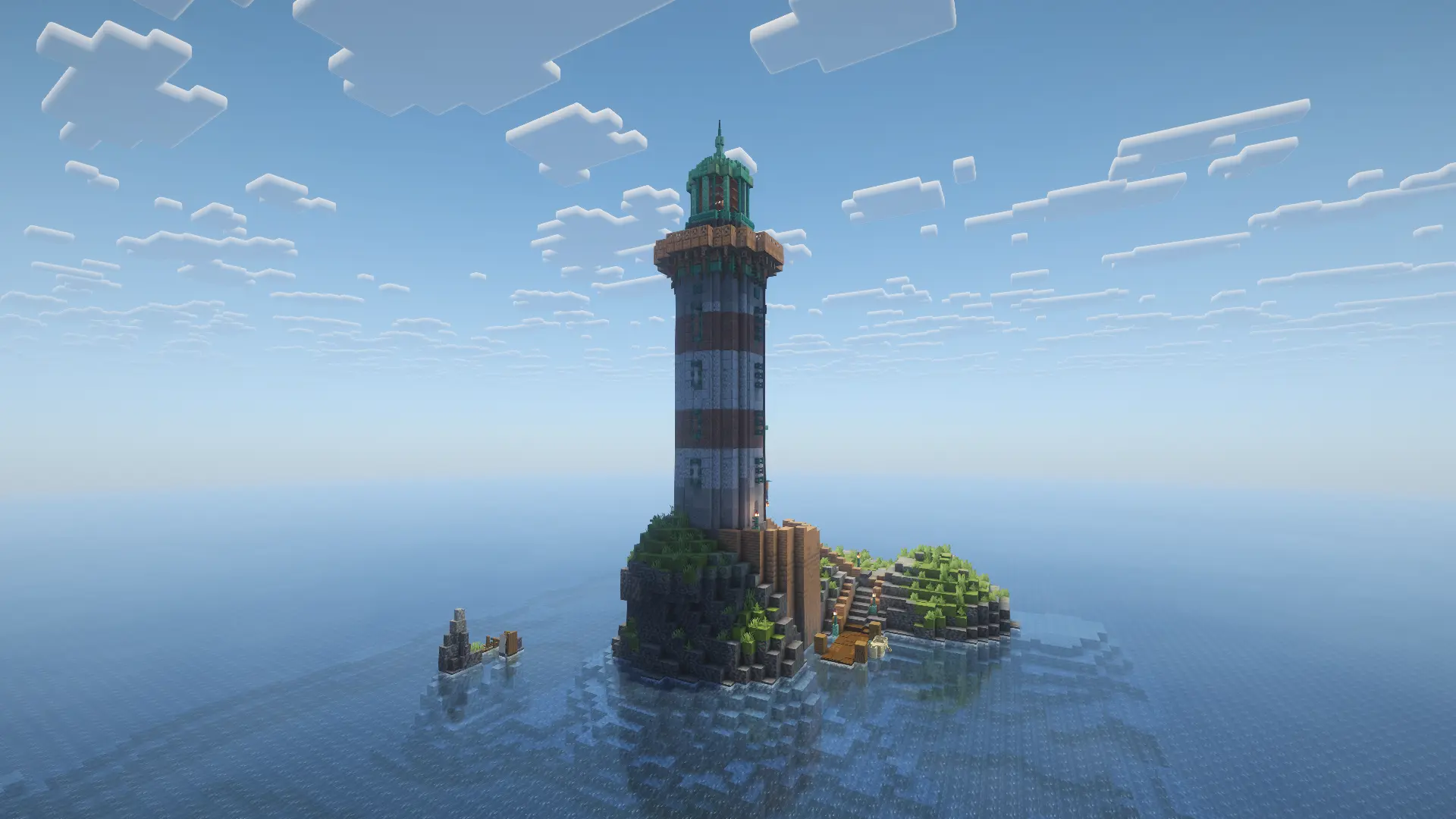 realistic lighthouse map screenshot